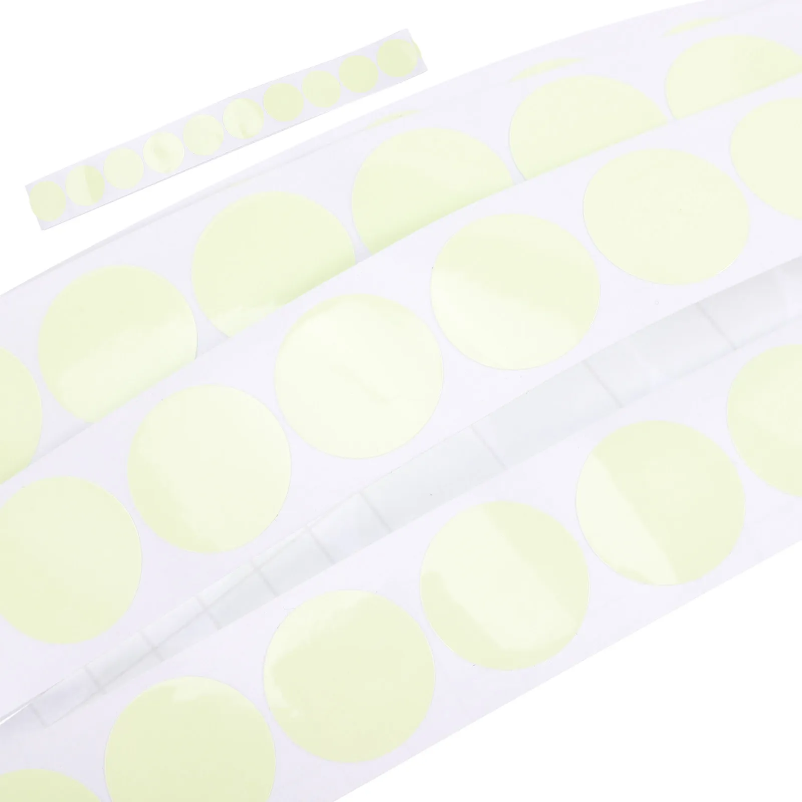 

100pcs Self-Luminous Tape Glow In The Dark Fluorescent Sticker For Construction Surveying Hazardous Area Marking Removable Label