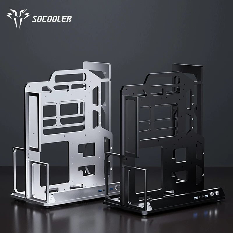 New Arrival Socooler Personalized and beautiful Pc gaming case Support video card video game computer cases User friendly design