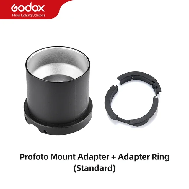 Godox AD-AB Adaptor for Profoto Bron Elinchrom Mounts AD300pro AD400pro Flash Head