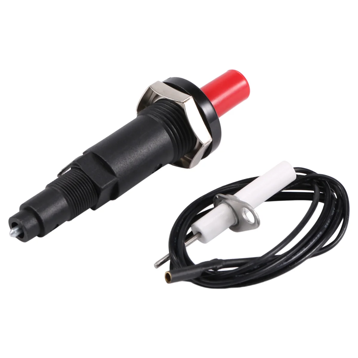 AA91 Piezo Ignition Set With Cable 1000Mm Long Push Button Kitchen Lighters For Gas Stoves Ovens
