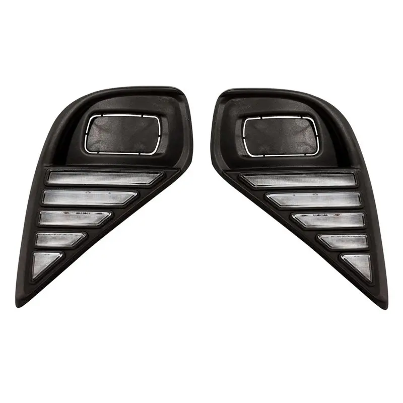 LED DRL Fog Lights For Toyota Highlander 2021-2023 Turn Signal Fog Lights Daytime Running Lights Assembly-A28K