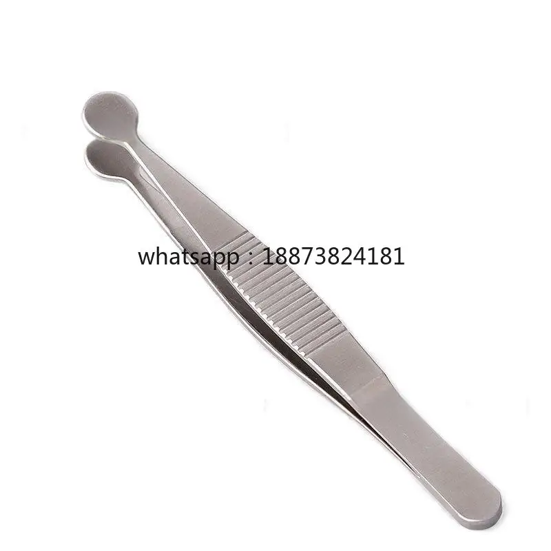 10cm stainless steel meibomian gland expressor eyelid forceps tweezers for ophthalmic surgery fast shipping