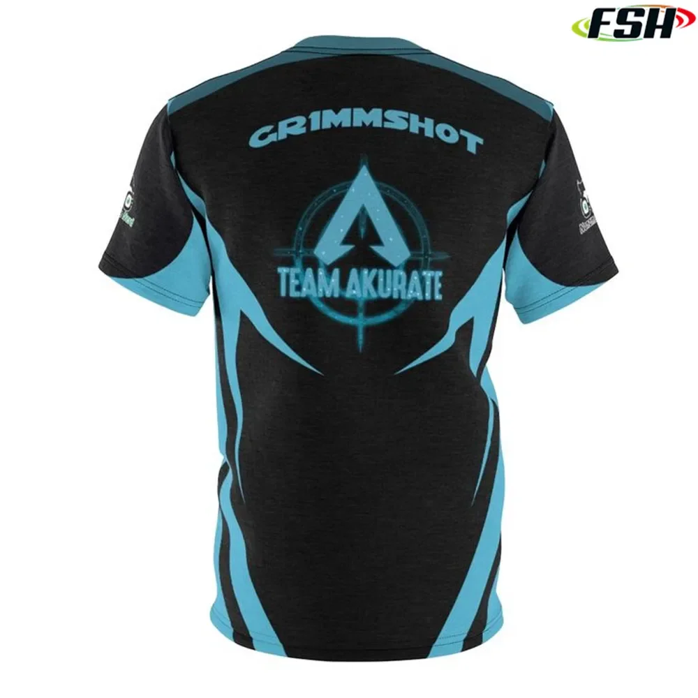 High Quality Custom Logo Team Uniform Sports Quick Dry Polyester All Over Print 3D  Men Training T-shirt