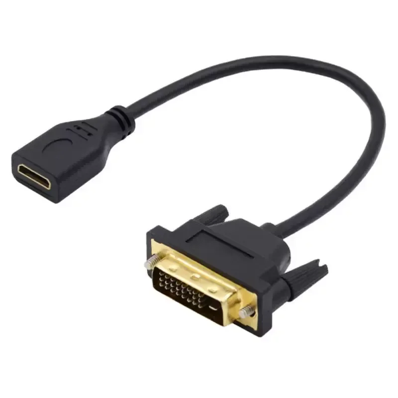 for NVME Mini HDMI to DVI Cable Micro HDMI Host Secondary Screen to DVI Monitor Video Adapter Cord