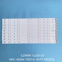 NEW LED backlight Strip FOR Supra STV-LC46500FL SANYO LE127S14SM Nordmende LE116N8FM LSC460HJ02-W HKC-460W-TE01A-46T9-MCPCB