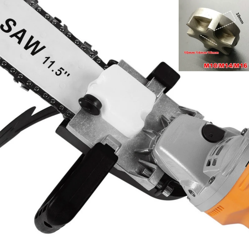 

Цепное колесо звездочки для бензопилы, сменный кронштейн для бензопилы M10/M14/M16, шестерня для бензопилы 100 115 125 150 180, угловая шлифовальная машина