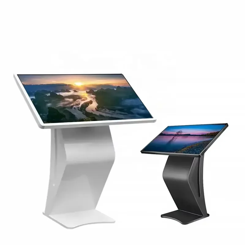 43 Inch Floor Standing LCD Touchscreen Kiosk Digital nage All In One Advertising Display For Shopping Mall Retail