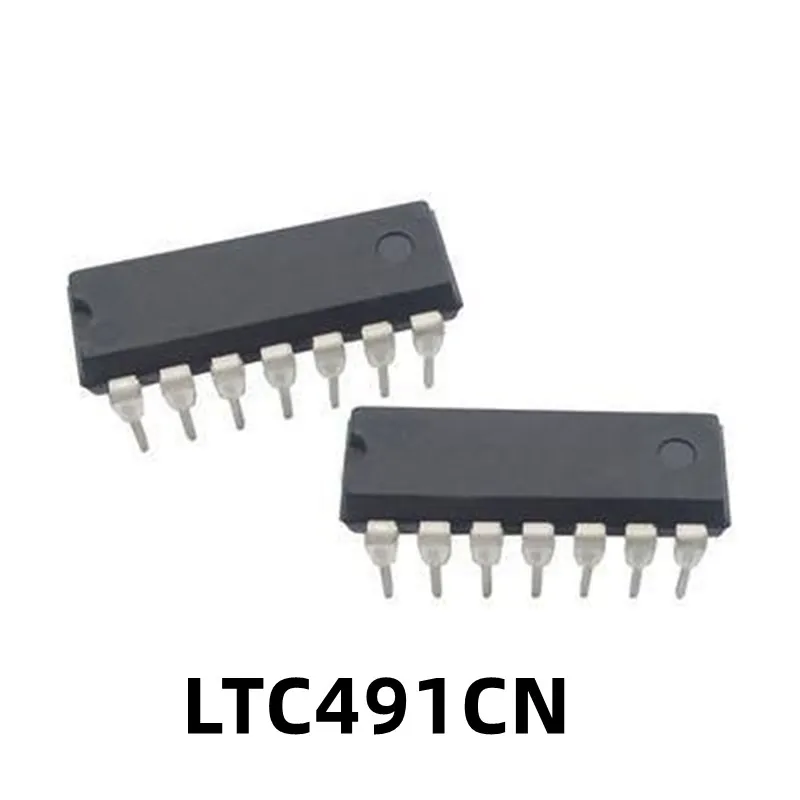 1PCS LTC491CN LTC491 DIP14 New Spot Differential Driver and Receiver