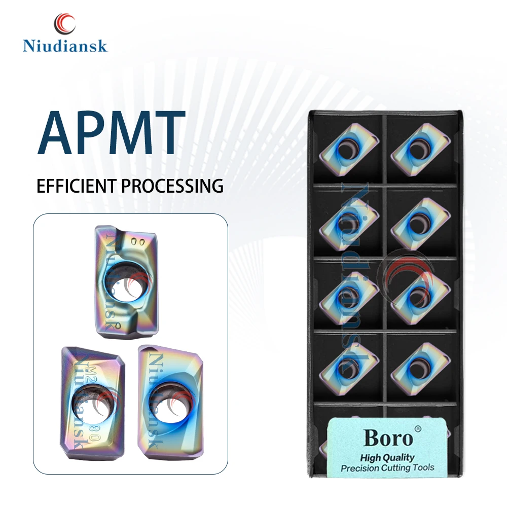 

APMT1604PDER-H2 1604PEER-XM 1604PDER-M2 1605PEER-XM TF618 Фрезерное лезвие из закаленной стали Цветные режущие инструменты Токарные станки с ЧПУ