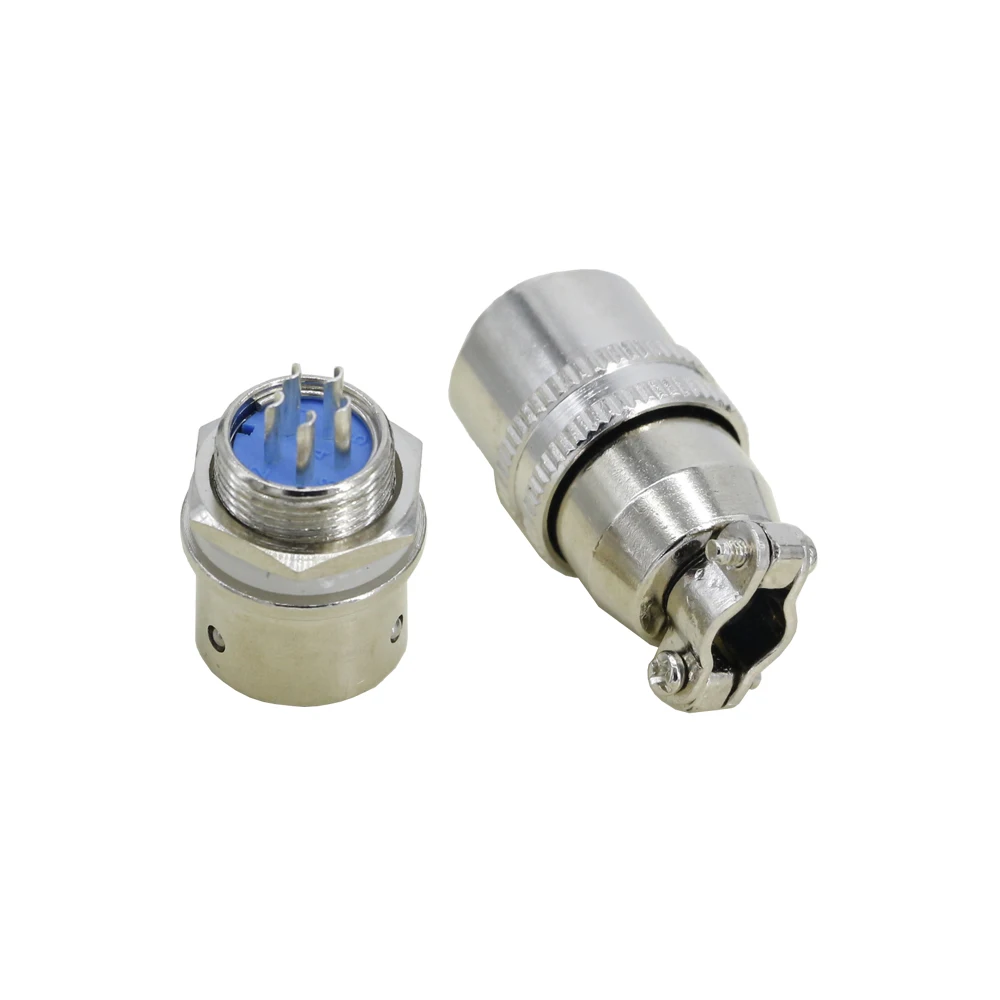 5 PIN 12mm XS12-5 Screw Aviation Connector Plug,XS12J5Y,XS12K5P,The aviation plug Cable connectors,AC/DC circuit