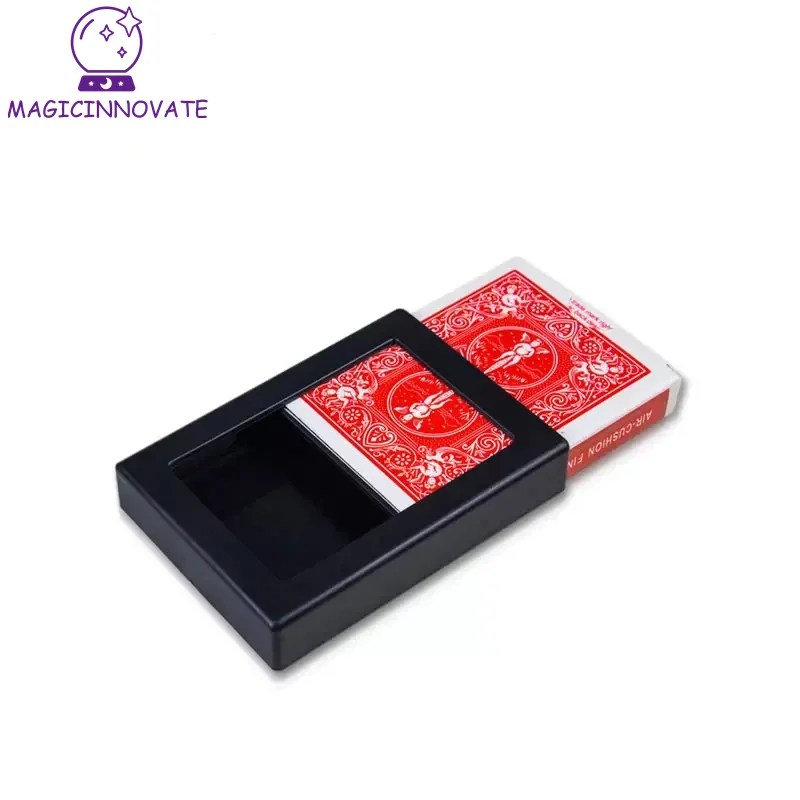 Magic Poker Vanishing Amazing Playing Card Disappearing Box Easy To DoTrick Kids Novelty Toys Gift New Fun Child