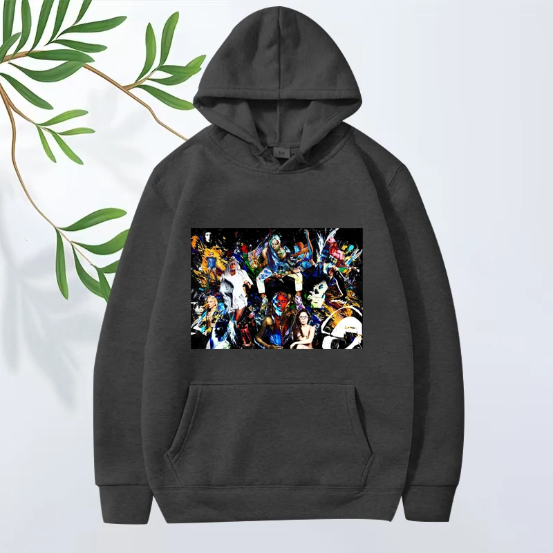 lady gaga fashion classic graphic hoodie 2025 new men women vintage Long sleeve Sweatshirt with print oversized hoodie unisex