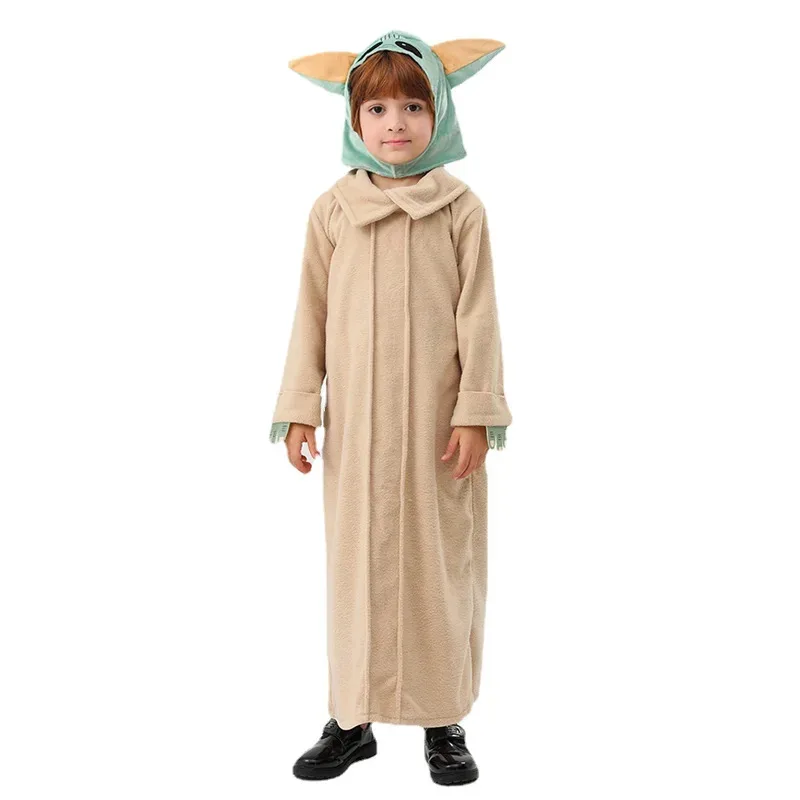 

2024 Hot Sale Alien Yoda Baby Children's Clothing Stage Performance Cosplay Costume Halloween Costumes for Kids