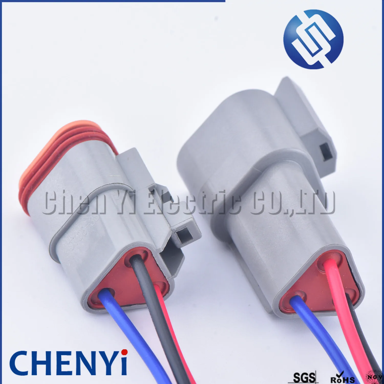 Deutsch DT series 3 Pin male female Auto Waterproof Connector DT06-3S DT04-3P Automotive Electrical Wire Harness pigtail Plug