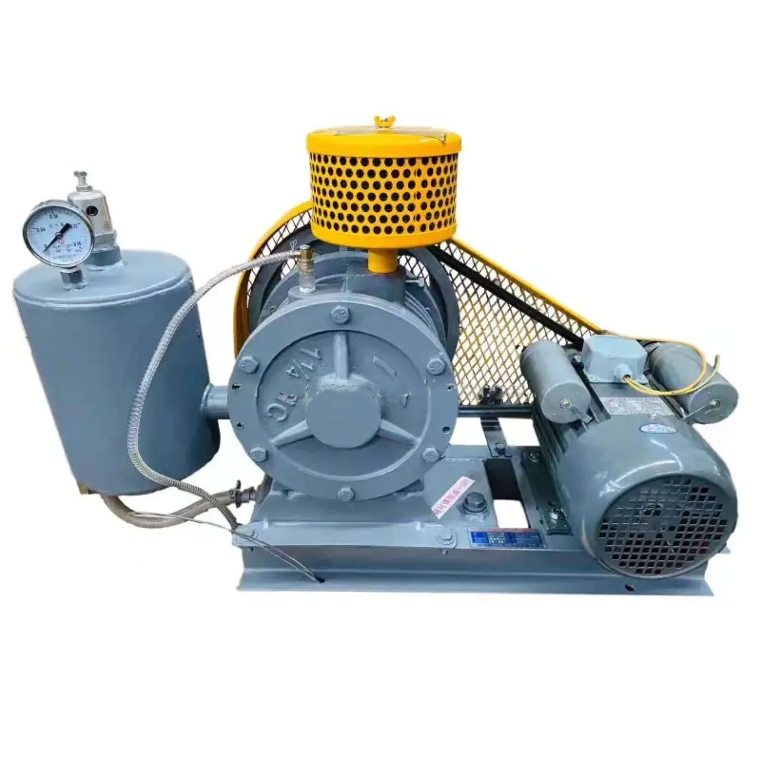 Positive Displacement Rotary Roots Air Blower with Bearing & Engine High Pressure 15-100kPa 1-100m/min Flow for Industrial Use