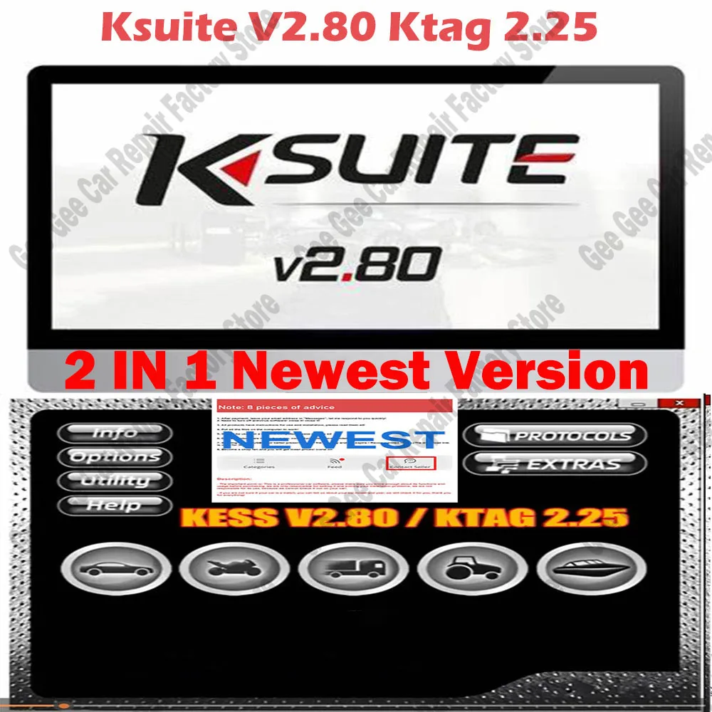 Ksuite 2.80 & Ktag … - image