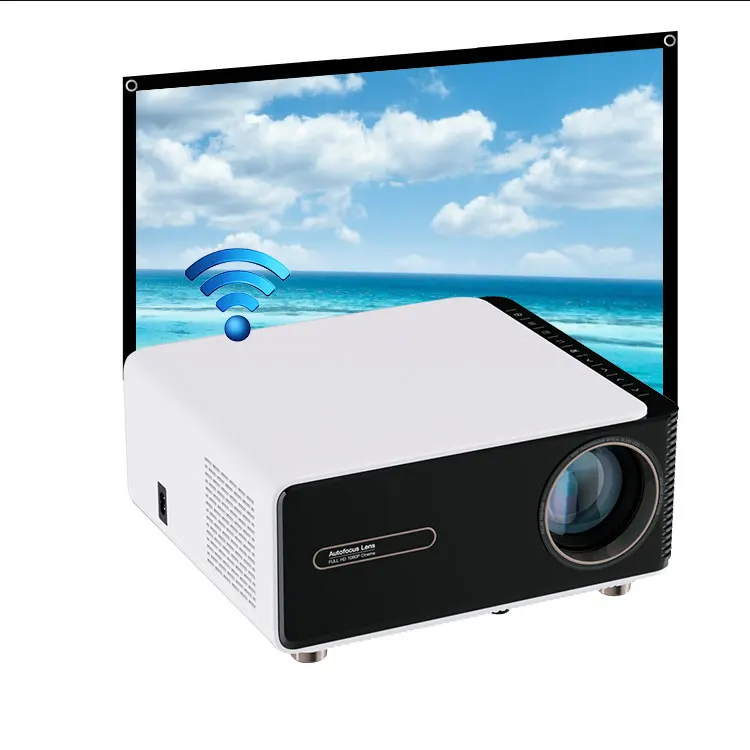 

Rigal RD-839 Smart 4K Wi-Fi сенсорный экран 6 1080P Muni строительный проектор светодиодный Wi-Fi Android 4K проектор для домашнего кинотеатра