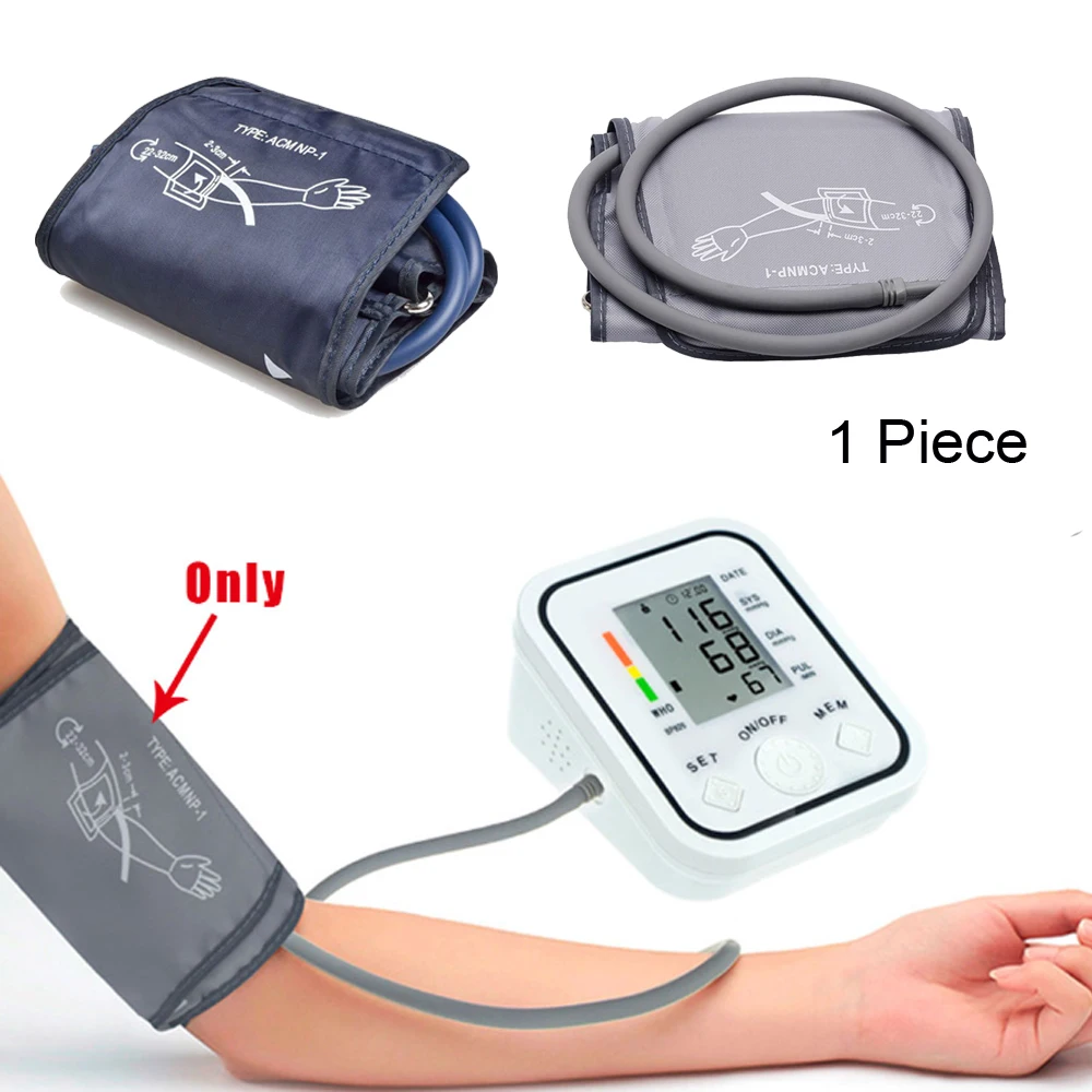 

Манжета для измерения артериального давления на руку для взрослых, 22-32 см/22-42 см, для тонометра/сфигмоманометра, верхняя манжета для монитора артериального давления на руку