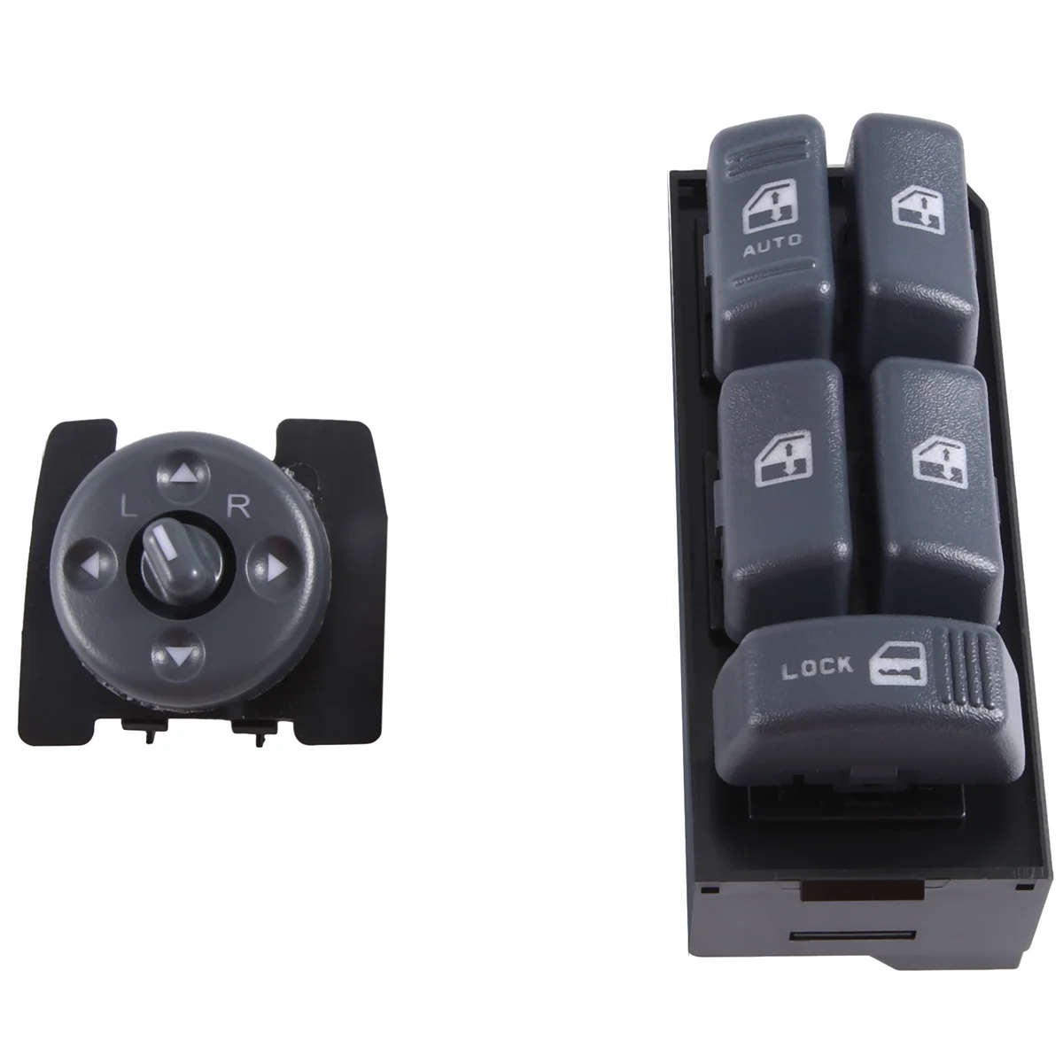 Car Left Driver Side Master Window Mirror Control Switch Button for GMC Chevrolet 15009690 15151360