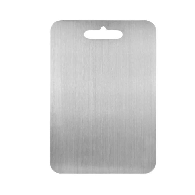 

Pure Titanium Cutting Board Anti Mold Antibacterial Kitchen Food Grade Chopping Board Rust Free