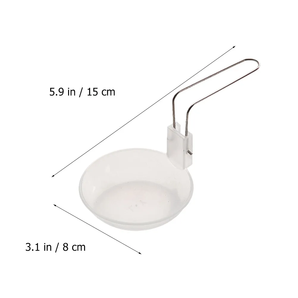 4Pcs Foldable Soup Ladle Smooth Surface Premium Plastic Cooking Ladle for Outdoor Use Camping Hiking Backpacking Kitchen Utensil