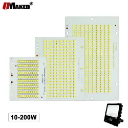 5PC LED proiettore PCB sostituisci Plate10 20 30 50 100 150 200W SMD2835 100% pannello sorgente luminosa a piena potenza per lampade da esterno fai da te