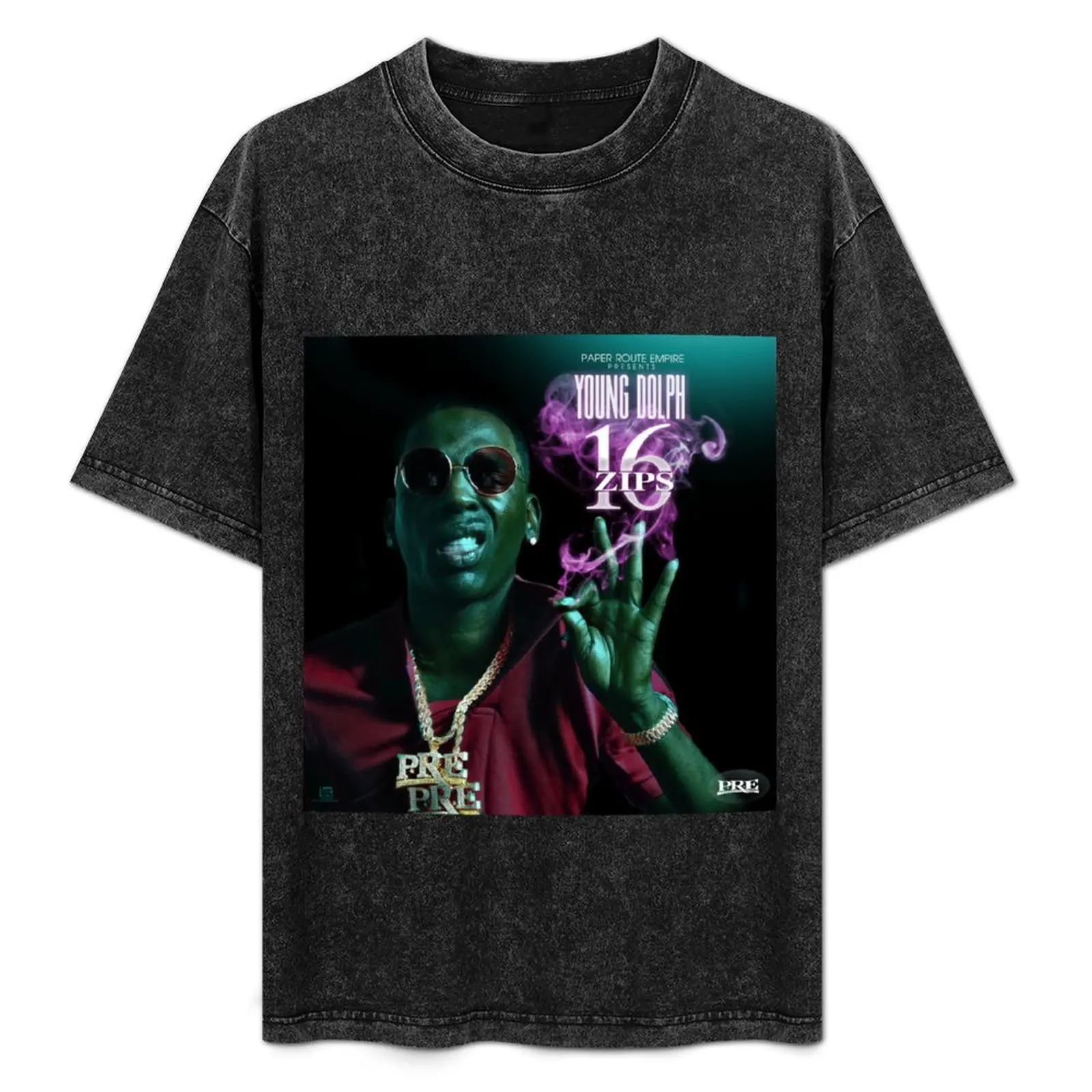 16 Zips - Young Dolph T-Shirt customizeds customs design your own oversized tees plain black t shirts men