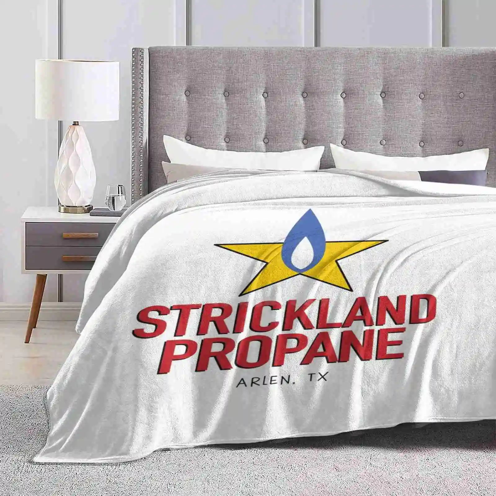 Strickland Propane New Print Novelty Fashion Soft Warm Blanket Hank Hill Bobby Cartoon Show Comedy