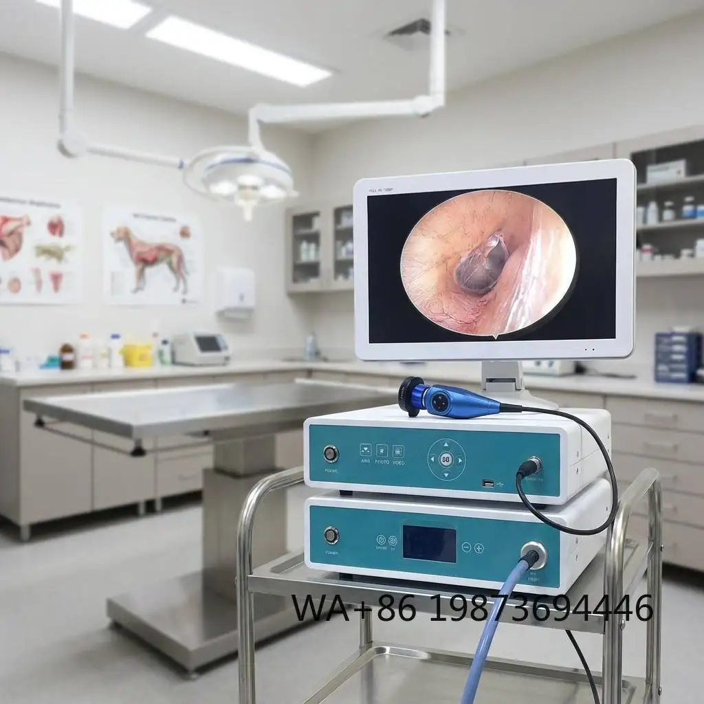Recording Function For Pet Ear Nose Throat Clinical Examination Veterinary Diagnostic Imaging