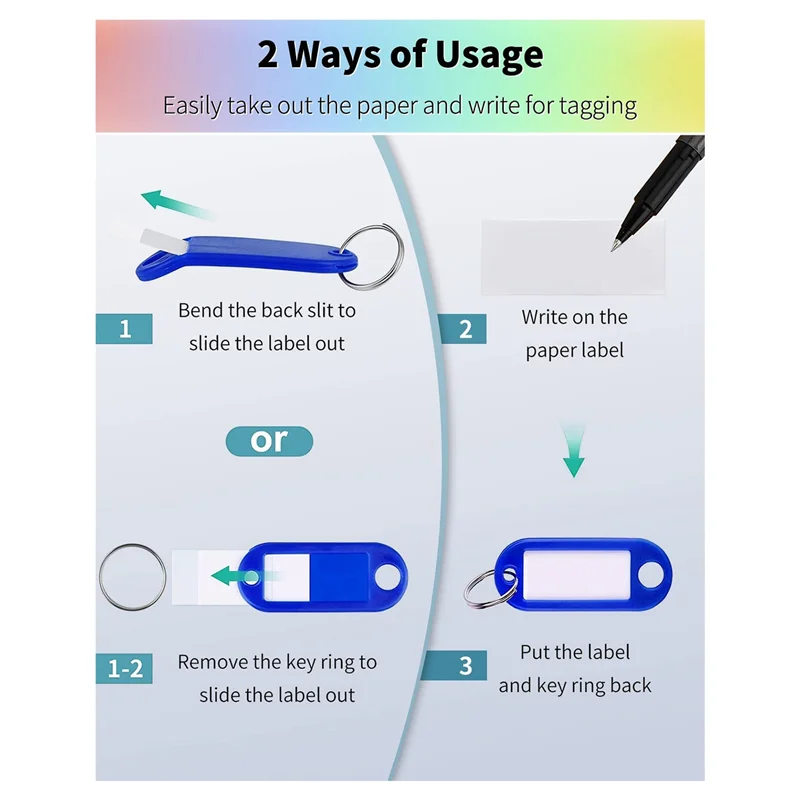 A47Z 28-Key Cabinet With Kock Wall Mounted Key Organizer With 40 Key Tag Labels Identifiers