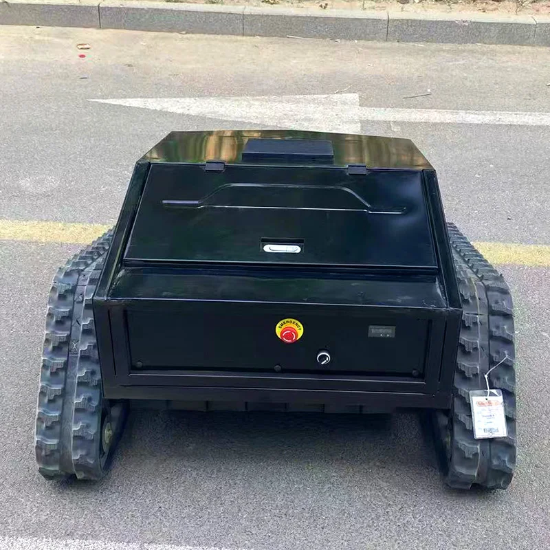 Customized Chinese Factory Hot Automated Auto Grass Cutter Self-propelled Remote Control Lawn Mower on the Golf Course