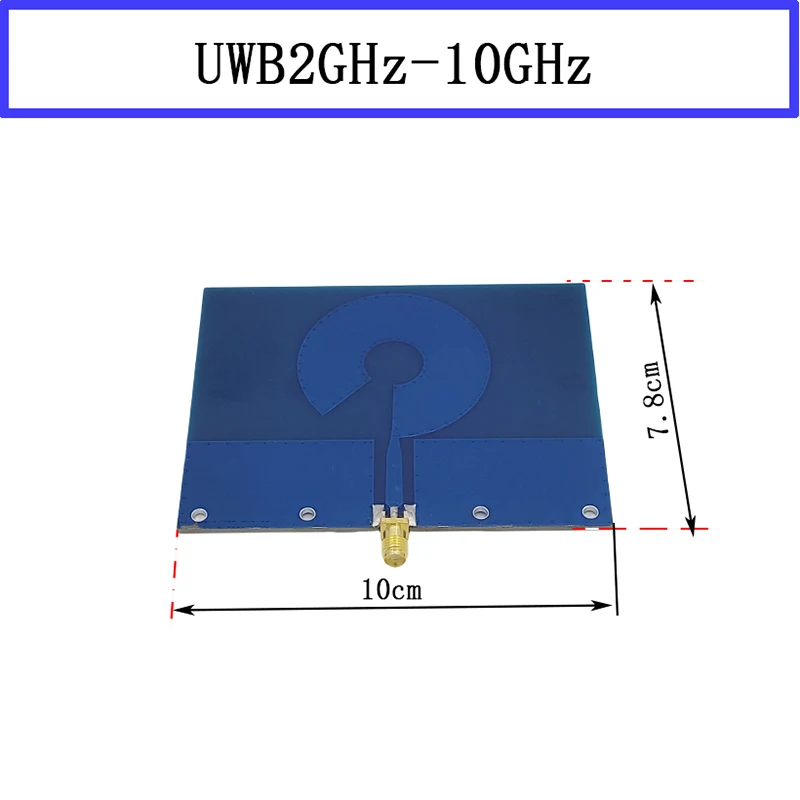 UWB Ultra Wideband Antenna 2GHz-10GHz RF Antenna  Transmitting Antenna Directional Antenna