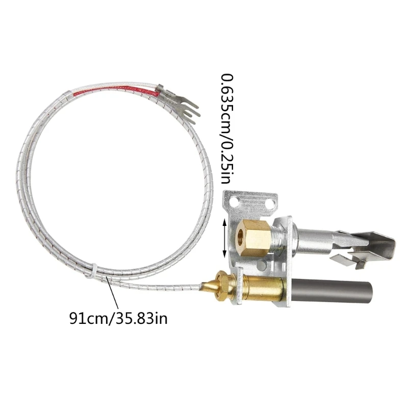 Innovador conjunto control temperatura avanzado termopila y gas para calderas
