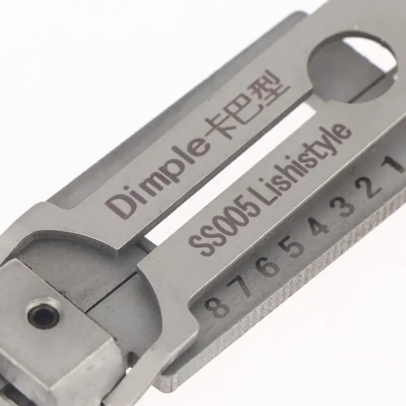SS004 SS005 NEUES 2-in-1 Ziviles Schlossöffnungs- und Decoder-Set für professionelle Schlosser zum Öffnen von Zylindern – Detail 12