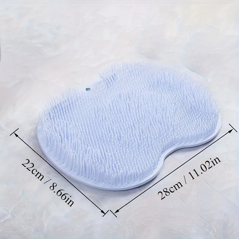 Anti-slip Shower Foot Scrubber Massager Cleaner Exfoliating Foot Massage Mat for Shower Bathroom - view 5