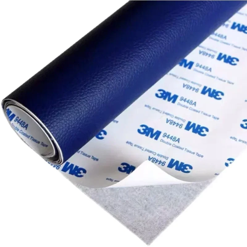 

Самоклеящаяся ткань из искусственной кожи для обивки салона автомобильных сидений, нашивки для сумок, мебели, ткани из кожзаменителя