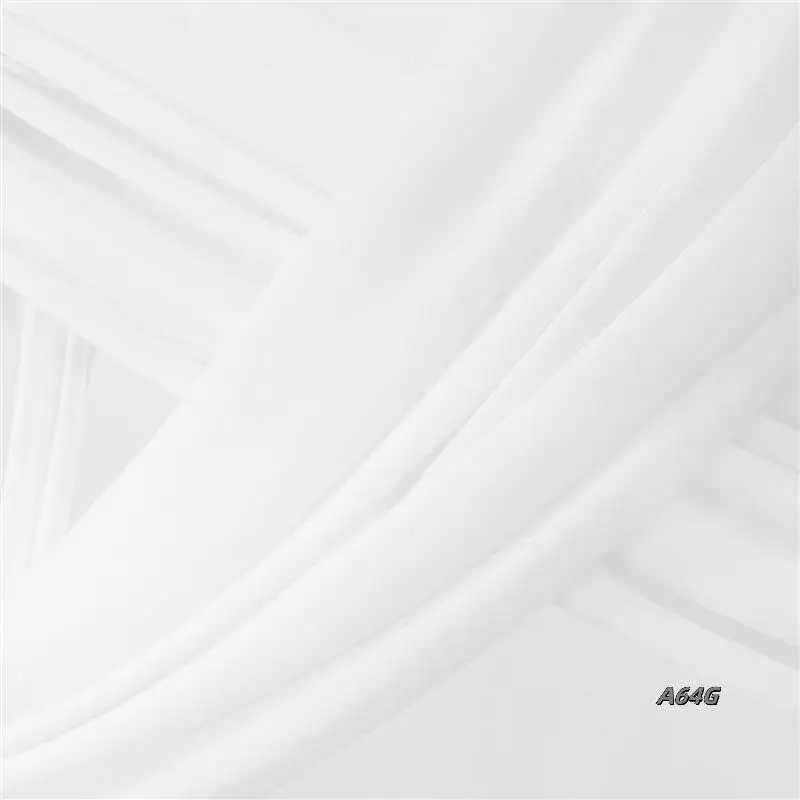 Wedding Arch Draping Fabric 2 Panel 29.5Inch X 19.6Ft White Sheer Chiffon Curtain Drapes For Wedding Ceremony