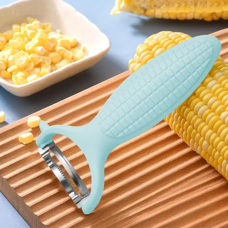 Corn Stripper Peeler Corn Peeler Stripper Corn Cutter Off Cob Kernel Remover Slicer Kitchen Gadget Cob Corn Thresher Stripping