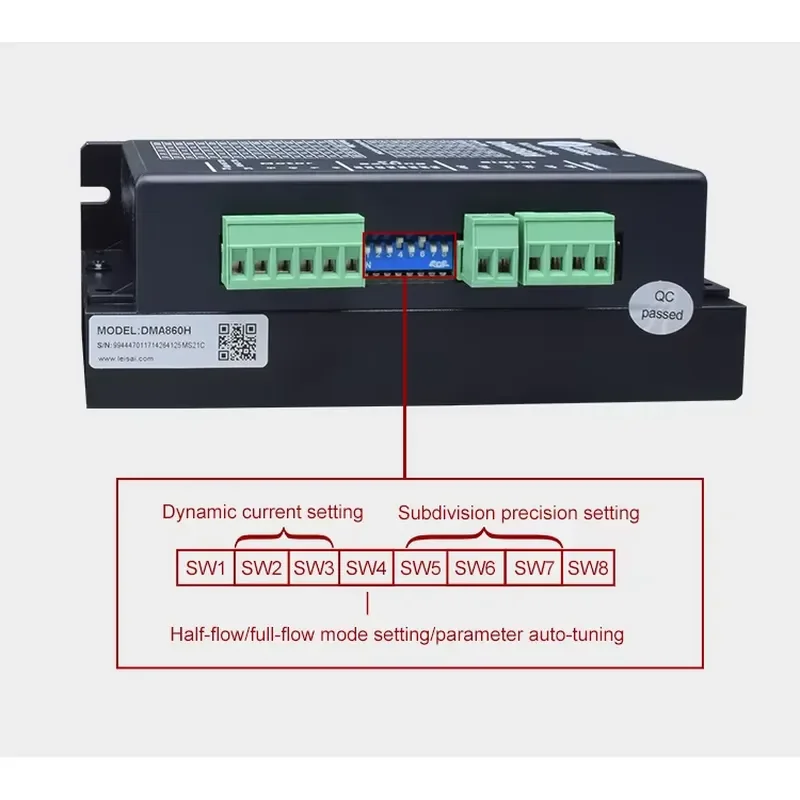 Controller driver 7.2A microstep driver DMA860H Nema34 stepper motor driver DMA860H