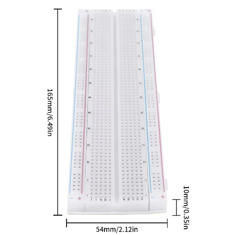 10-1PCS Breadboard 830 Point PCB Bread Board MB-102 Prototype PCB Solderless Breadboard Protoboard Circuit PCB DIY Kit