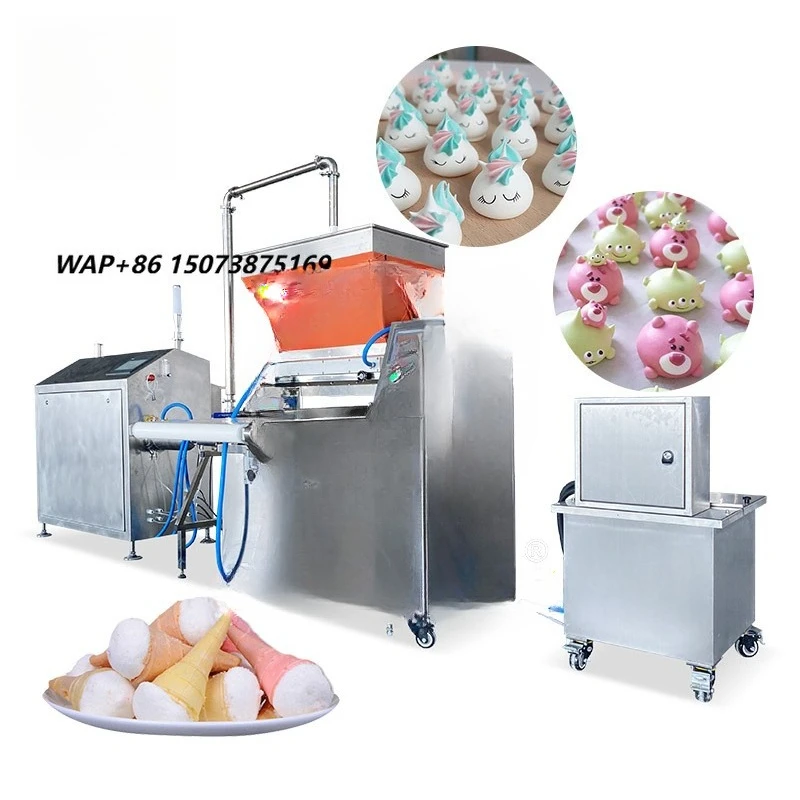 OCEAN Industrial Marshmallow Making Machine Cotton Candy Production Line