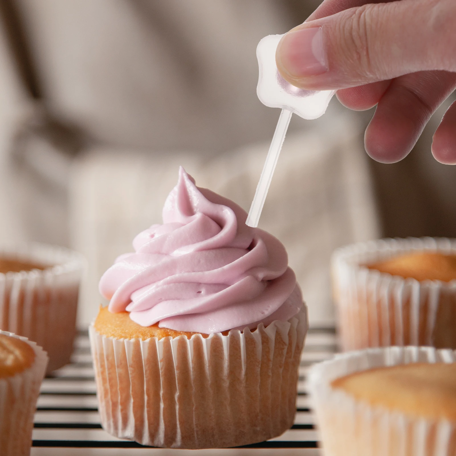 

100pcs Plastic Jam Dropper for Cupcake Sauce Squeeze Dispensing Liquid Transfer Dessert Decor Transparent Mini Bakeware Tool