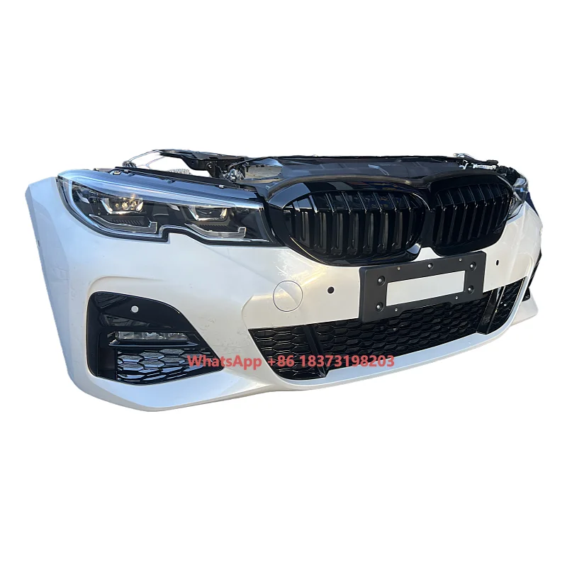 

Complete Front Nose Radiator Grille Kit for -3 Series G20 Bumper Assembly with Original Auto Parts