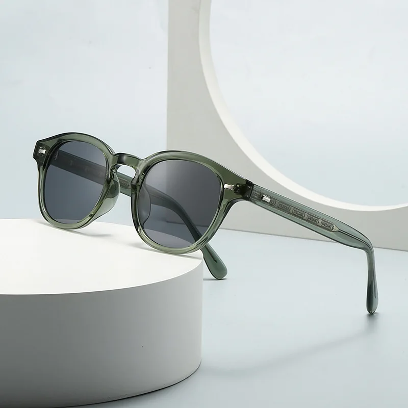 JNPCXI Quality Ins Popular Fashion Women Luxury Sunglasses Round Punk Retro Rivets Shades UV400 Sun Glasses