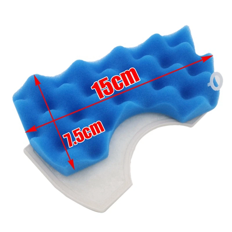 15Pcs Filter Cleaning Filter For Samsung DJ63-00669A SC43-47 SC4520 SC4740 VC-9625 VC-BM620 Etc Vacuum Cleaner Part