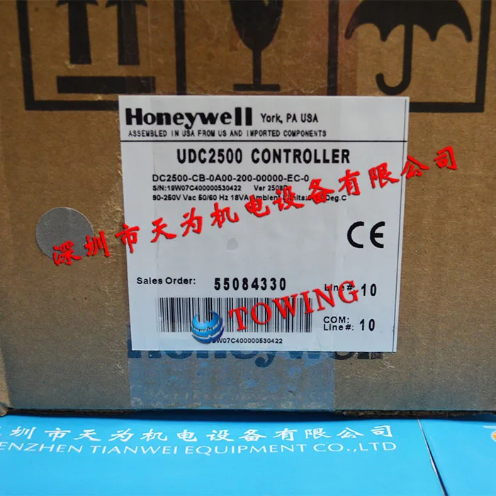 [Novo original] Termostato Honeywell DC2500-CB-0A00-200-00000-EC-0