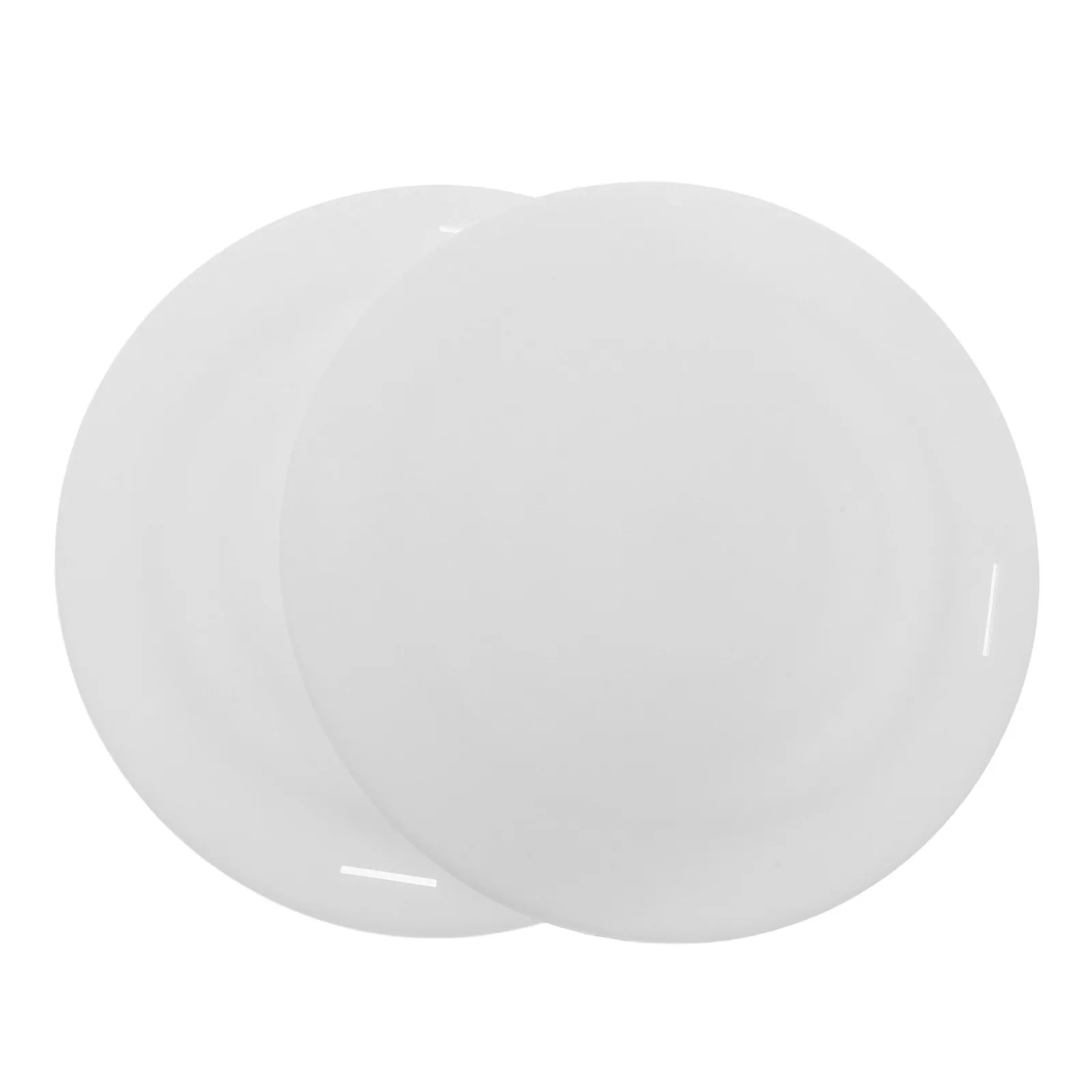 2Pcs Baby Eye-Friendly Round Lampshade Diffuser Anti-Glare Downlight Cover Soft Light Diffusing Cover Recessed Light Shade