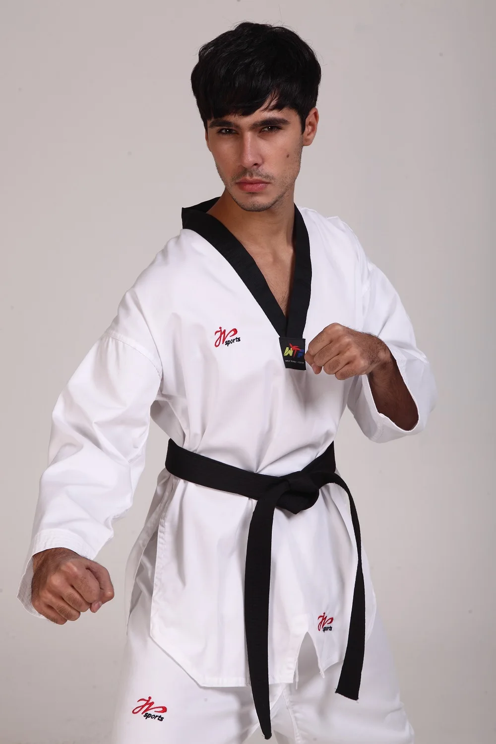 

Taekwondo Suit TKD Dobok Student Uniform With Belt Karate Gi Martial Arts