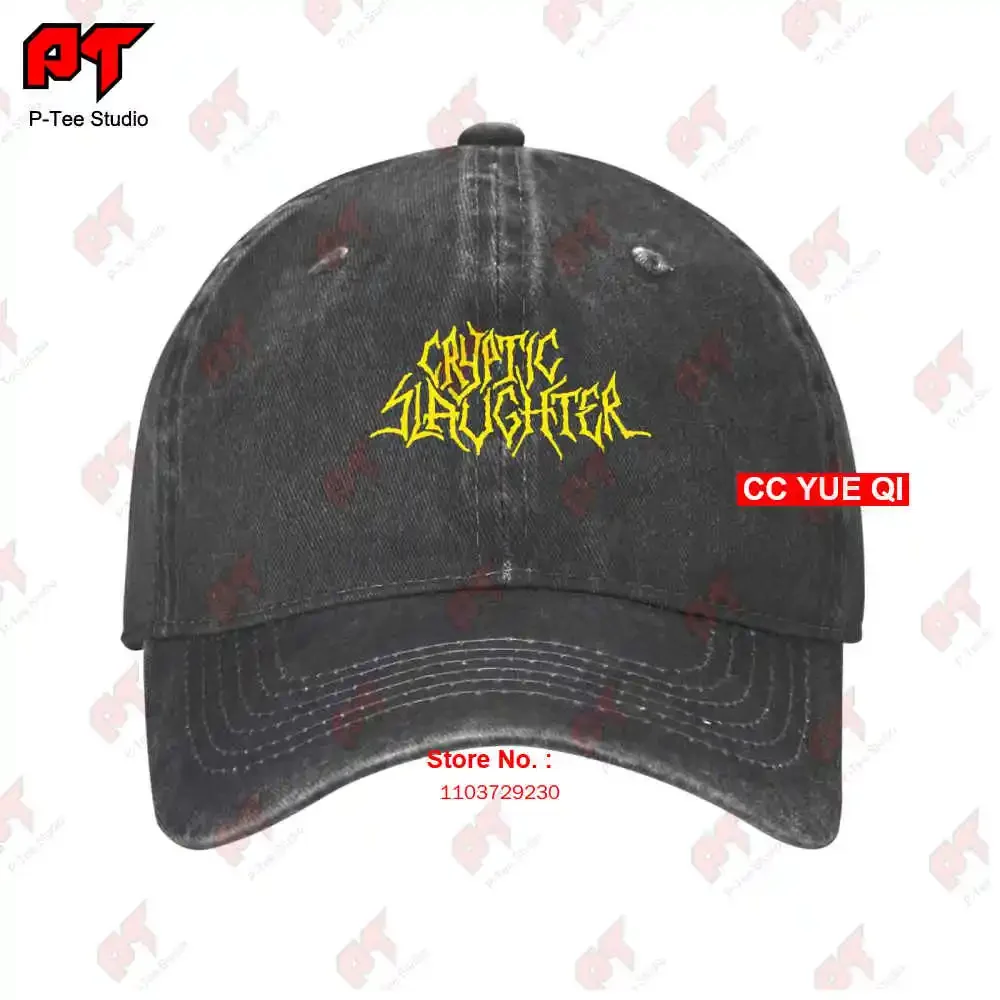 Cryptic Slaughter Stream Of Consciousnes Baseball Caps Truck Cap T8KO