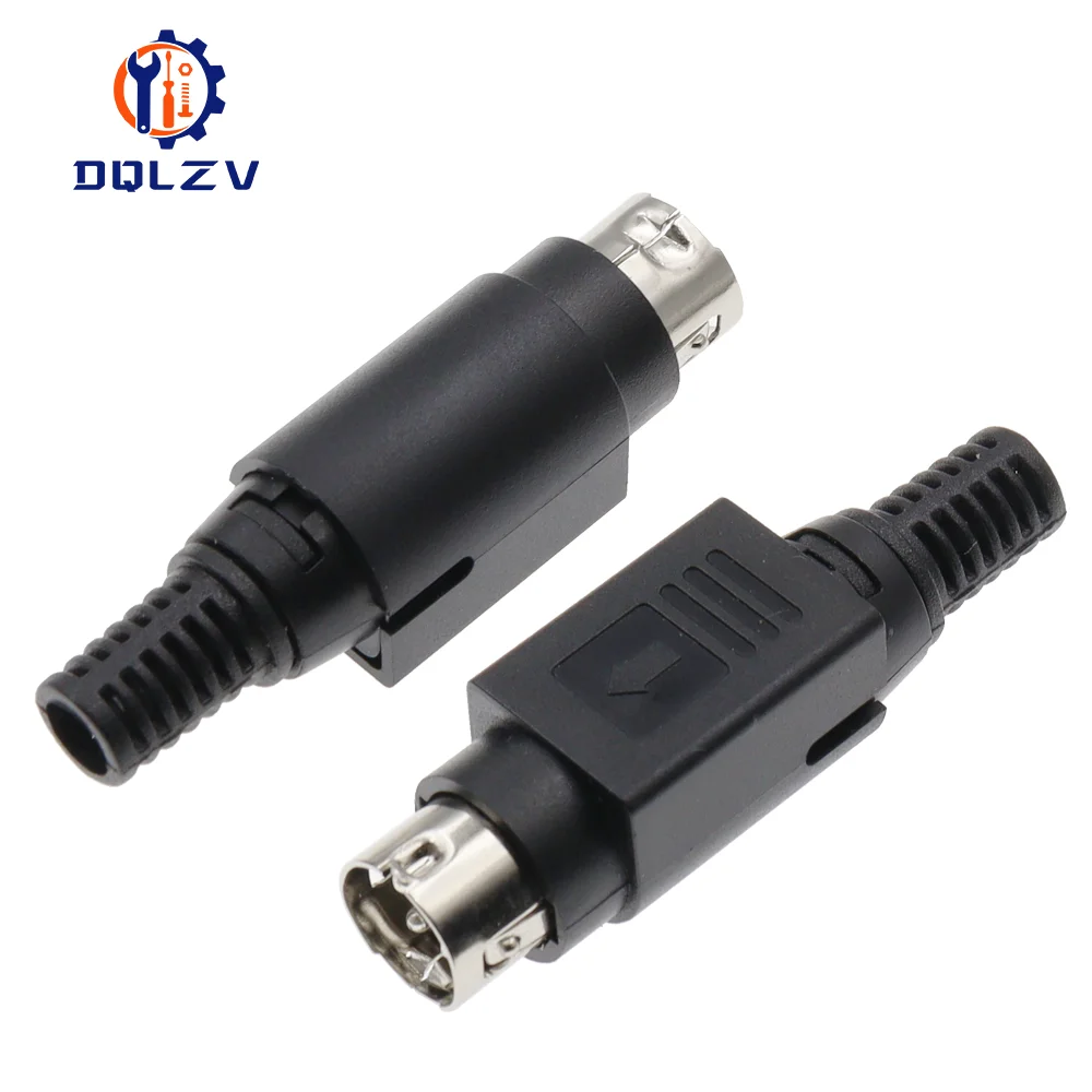 New High Quality 3Pin/4Pin Kycon Power DIN Plug For TFT LCD Flatscreen TV 12/24V DC Supply Adapter Connector